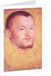 Portrait of Augustus I Elector of Saxony by Lucas the Younger Cranach