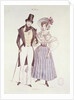 Fashion for Men and Women, 1830 by French School