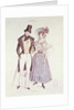 Fashion for Men and Women, 1830 by French School