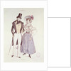 Fashion for Men and Women, 1830 by French School