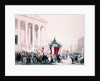 Funeral of the victims of the riots of February 1848 at the Church of La Madeleine, 4th March 1848 by Jean & Raunheim Hermann (1817-95) Naissant