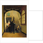 Scene from the Youth of Blaise Pascal 1860-70 by Louis Hector Leroux