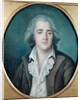 Portrait of Francois Rene Vicomte de Chateaubriand, c.1786 by French School
