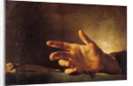 Study of a Hand by Theodore (attr. to) Gericault