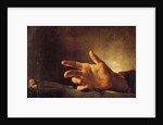 Study of a Hand by Theodore (attr. to) Gericault