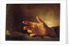 Study of a Hand by Theodore (attr. to) Gericault