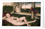 Diana Resting, or The Nymph of the Fountain, 1537 by Lucas the Elder Cranach