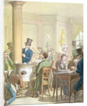 The Cafe de Commerce by Georg Emanuel Opitz