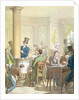 The Cafe de Commerce by Georg Emanuel Opitz
