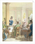 The Cafe de Commerce by Georg Emanuel Opitz