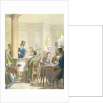 The Cafe de Commerce by Georg Emanuel Opitz