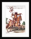Harlequin on Horseback by German School
