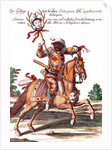 Harlequin on Horseback by German School