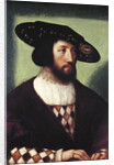 Portrait of Kristian II by Bernard van Orley