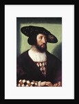 Portrait of Kristian II by Bernard van Orley