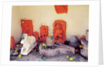 A shrine of a chapel on the Ganges by School Indian