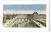 Perspective View of Paris from the Pont Royal by French School