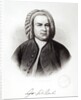 Portrait of Johann Sebastian Bach by V. Weger