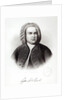 Portrait of Johann Sebastian Bach by V. Weger