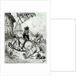 Don Quixote and the Windmills by Gustave Dore