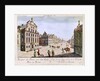 View of the Town Hall, Boston, 18th century by Franz Xavier Habermann