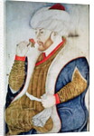 Portrait of Sultan Mehmet II, 15th century by School Turkish