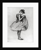Dancer adjusting her costume and hitching up her skirt, 1889 by Henri de Toulouse-Lautrec