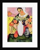 The Lute Player, 1910 by August Macke