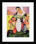 The Lute Player, 1910 by August Macke