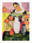 The Lute Player, 1910 by August Macke
