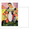 The Lute Player, 1910 by August Macke