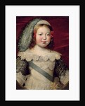Portrait of Louis XIV as a child, c.1641-42 by Claude Deruet