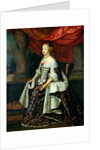 Portrait of Marie-Therese of Austria, after 1660 by Charles Beaubrun
