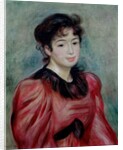 Portrait of Mademoiselle Victorine de Bellio 1892 by Pierre Auguste Renoir