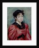 Portrait of Mademoiselle Victorine de Bellio 1892 by Pierre Auguste Renoir