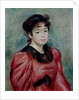 Portrait of Mademoiselle Victorine de Bellio 1892 by Pierre Auguste Renoir