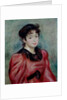 Portrait of Mademoiselle Victorine de Bellio 1892 by Pierre Auguste Renoir