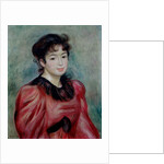 Portrait of Mademoiselle Victorine de Bellio 1892 by Pierre Auguste Renoir