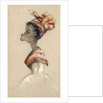 Black Woman Wearing a Headscarf, 1857 by Claude Monet