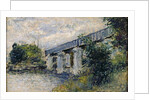 Railway Bridge at Argenteuil, 1874 by Claude Monet