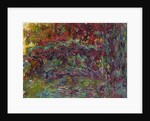 The Japanese Bridge at Giverny, 1918-24 by Claude Monet