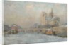 Quai de la Tournelle and Notre-Dame de Paris, 1909 by Albert-Charles Lebourg