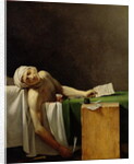 The Death of Marat, 1793 by Jerome Martin Langlois