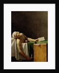 The Death of Marat, 1793 by Jerome Martin Langlois