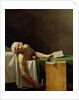 The Death of Marat, 1793 by Jerome Martin Langlois