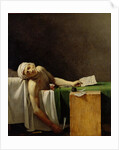 The Death of Marat, 1793 by Jerome Martin Langlois