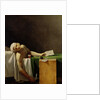 The Death of Marat, 1793 by Jerome Martin Langlois