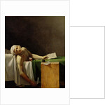 The Death of Marat, 1793 by Jerome Martin Langlois