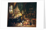 An Alchemist in his workshop, 17th century by David the Younger Teniers