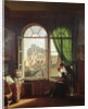 View of Saint-Eustache Church from a House on Rue Platriere or, The Artist's Interior, c.1810 by Martin (attr. to) Drolling